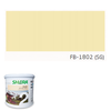 สีทับหน้า ไม้ฝา,ฝ้า,ผนัง เฌอร่า FB-1802(SG) กึ่งเงา (ทึบแสง) สีเหลืองการะเวก Light Yellow (ยกเลิกผลิต)