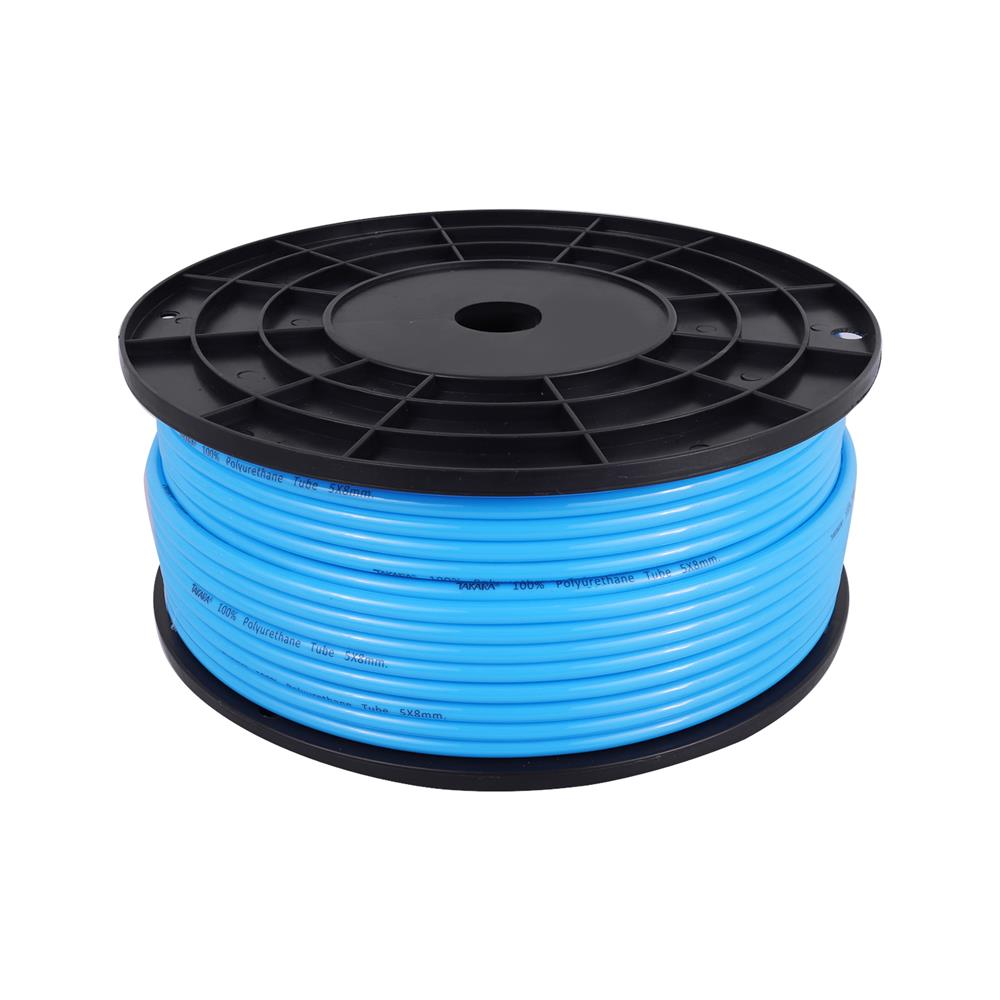 Polyurethane air hose (sold by the meter) TAKARA 5x8 mm, blue. (1131496)-2
