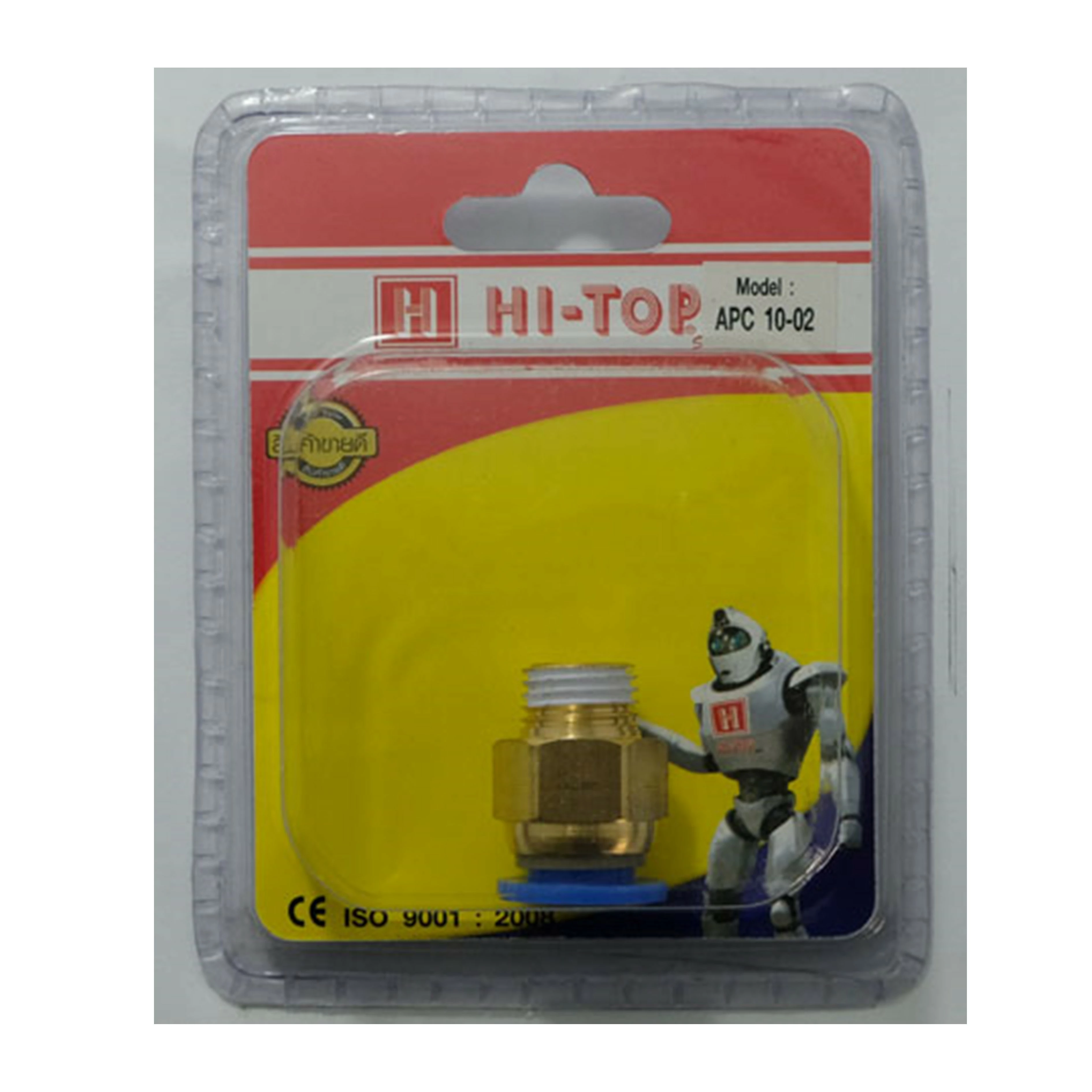 ข้อต่อตรงเกลียวนอก HI-TOP APC10-02 10 มม. (1157511)-1