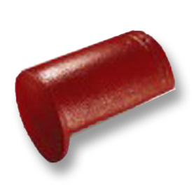 ครอบปิดจั่ว กระเบื้อง CT ตราเพชร Gran Onda แดงชบา 212FR001101-