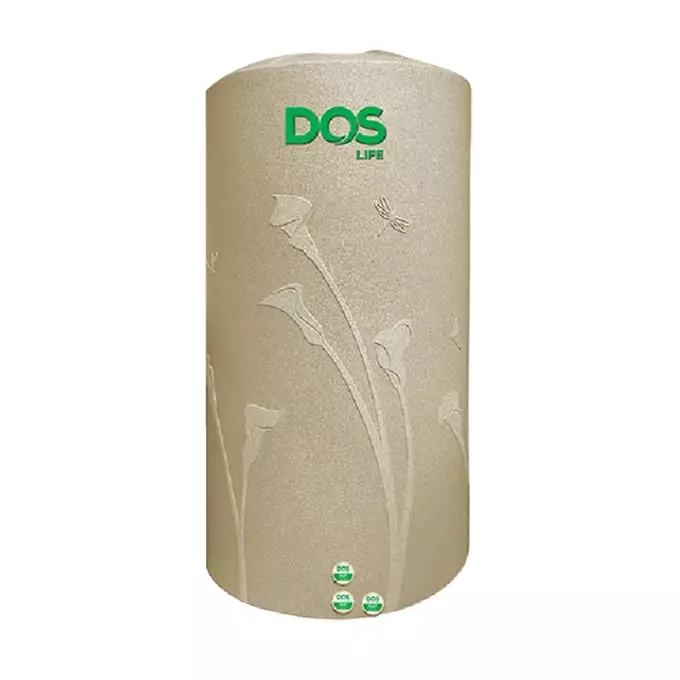 ถังเก็บน้ำ DOS รุ่น Deco 2000 ลิตร Sandy Brown (น้ำตาลเนื้อทราย) (SB) DE-38/SB-2000L-1