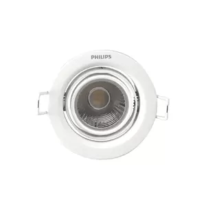ดาวน์ไลท์ LED PHILIPS 59776 POMERON 7 วัตต์ COOLWHITE 4 นิ้ว ทรงกลม สีขาว (1087354)