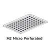 Clip In Galvanized Steel Ceiling Metalworks R-Clip F 0.5 mm White M2 Micro Perforated