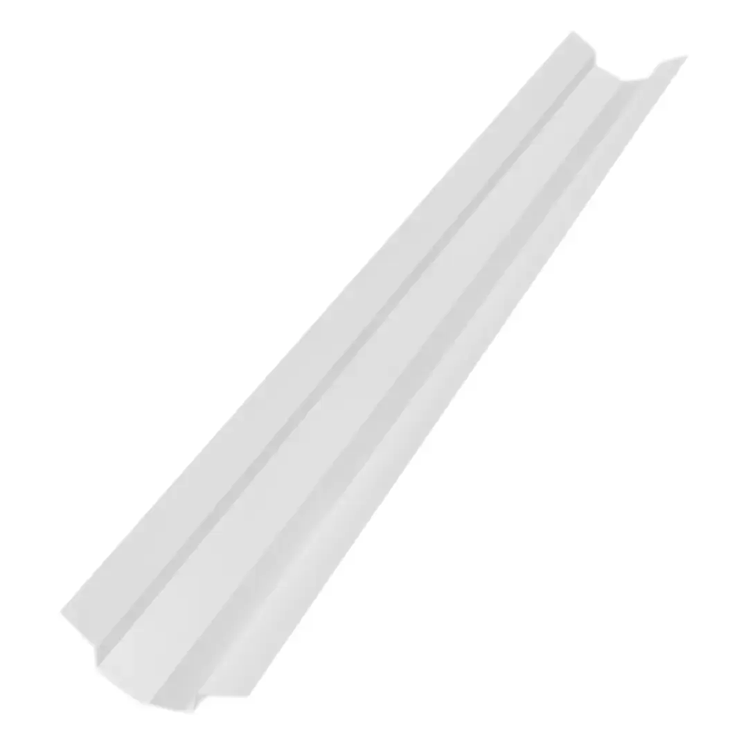 แผ่นรางน้ำตะเข้ แบบที่ 2 Girth 457 มม. บลูสโคปแซคส์คูล สีเอเชียน ไวท์ PZACS AZ70 0.35 มม.-1