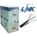 สาย LAN CAT 5E OUTDOOR US-9045 305M LINK (1121445)-1