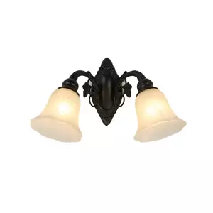 โคมไฟติดผนัง แก้ว 2 หลอด รุ่น YG2204 DECOS-1