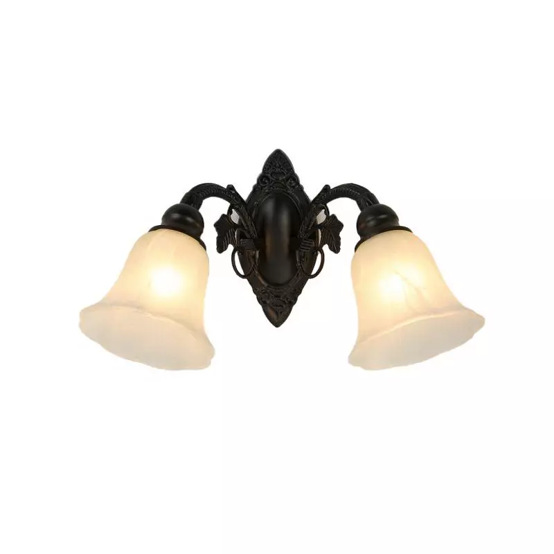 โคมไฟติดผนัง แก้ว 2 หลอด รุ่น YG2204 DECOS-1
