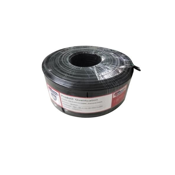 สายสัญญาณ RG6 + สายไฟ AC รุ่น WCP067 ขนาด 100 เมตร สีดำ-1