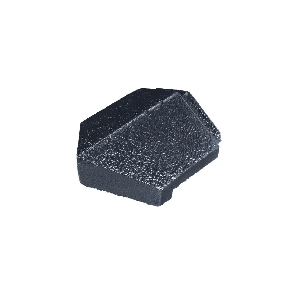 ครอบปิดปลายสันตะเข้อดามัส ตราเพชร สีเทาปฐพี 312EH014214-1