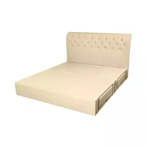 ฐาน+หัวเตียง ROME-L 6FT CREAM HLS (1216086)-1