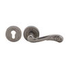 HAFELE LEVER HANDLE SET ENTRANCE ANTIQUE NICKEL TYPE C (499.62.408)