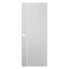 ประตูภายนอก UPVC AZLE MD-5 80X200 ซม. สีขาว (1094173)