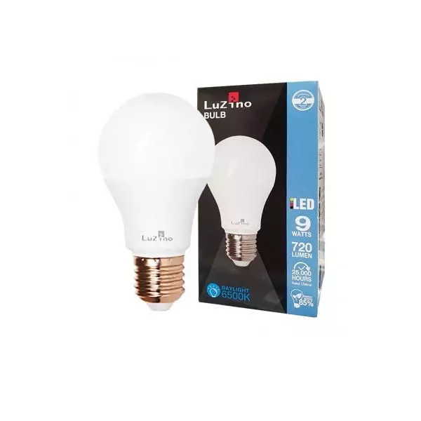 หลอดไฟ LED 9 วัตต์ Daylight รุ่น A60 E27-1