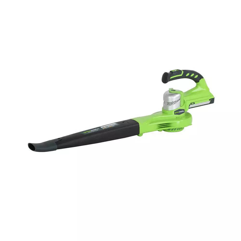 เครื่องเป่าใบไม้ไร้สาย (พร้อมแบตเตอรี่) GREENWORKS GWS0003 24 โวลต์ (1104057)-1