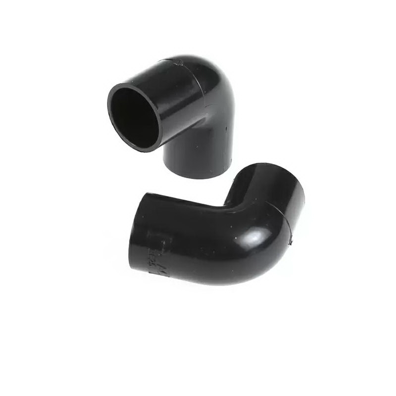 ข้อต่อโค้ง PVC 25 มม. สีดำ (แพ็ค 10)-1
