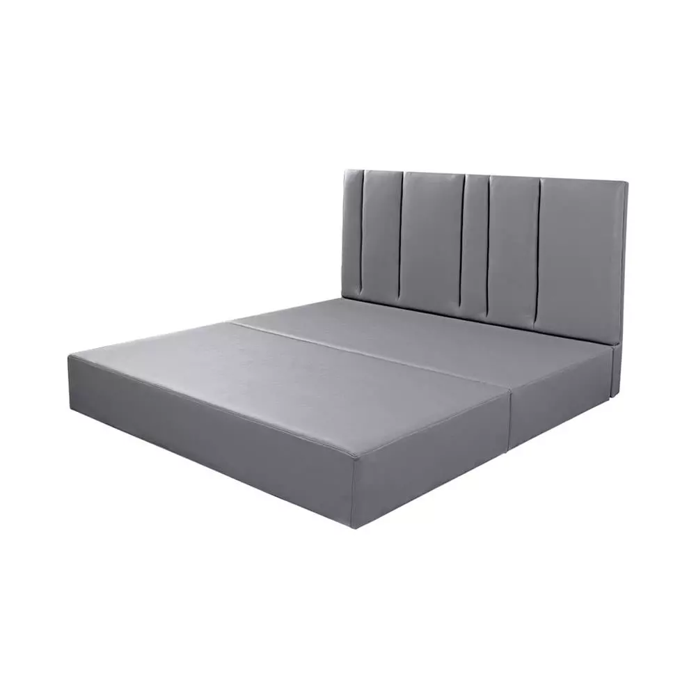 ฐาน+หัวเตียง ARTHENA 6FT GREY HLS (1189123)-1