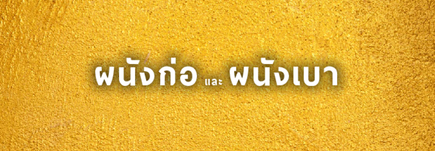 โครงสร้างผนัง ผนังก่ออิฐ และ ผนังเบา 