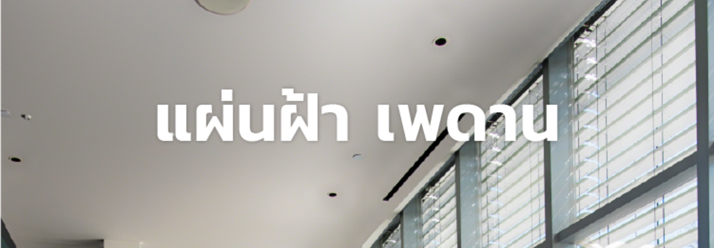 แผ่นฝ้าเพดาน