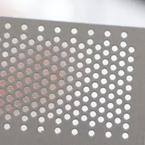 แผ่นสแตนเลสเจาะรู 2 มม.