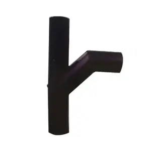 สามทางวาย 45 องศา ฉาก HDPE แบบเชื่อม