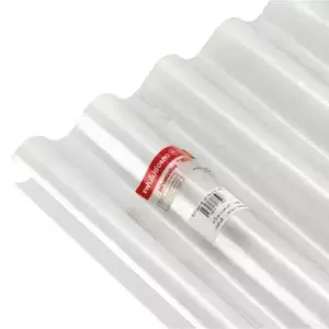 แผ่นหลังคาไฟเบอร์กลาส ลอนสังกะสี