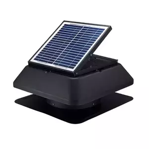 พัดลมระบายอากาศโซล่าเซลล์ 14 นิ้ว