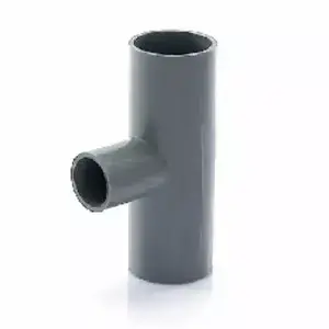 สามทาง PVC สีเทา 1/2 นิ้ว