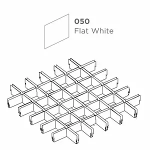 ฝ้าตะแกรงอลูมิเนียม ช่องเปิด สเปส คิวบ์ Space Cubes ฝ้าโลหะ ราคาถูก