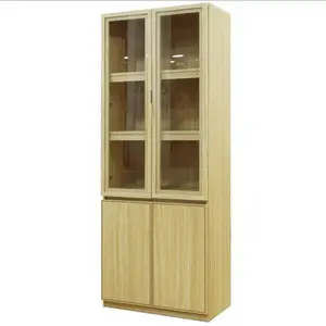 ตู้เอกสารไม้สูง
