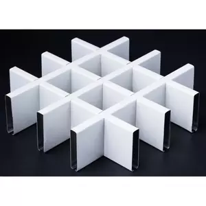 ฝ้าตะแกรงอลูมิเนียม ช่องเปิด Fameline ฝ้าเพดาน ราคาถูก