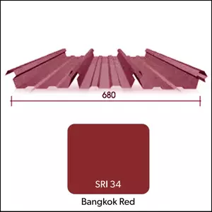 เมทัลชีทคลิปล็อค 680 มม.