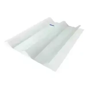 แผ่นหลังคาไฟเบอร์กลาส ลอนคู่