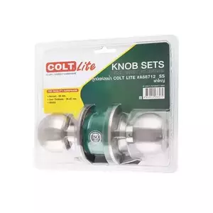 ลูกบิดห้องน้ำ ฝาใหญ่ หัวกลม