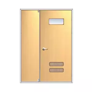 ประตูเหล็ก DoorTech บานครึ่ง สินค้าสั่งผลิต