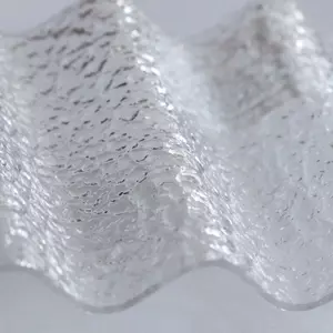 แผ่นโพลีคาร์บอเนต ผิวส้ม 1 ด้าน ลอนเล็ก