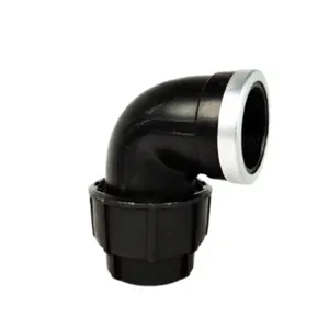 ข้องอเกลียวใน HDPE แบบสวมอัด