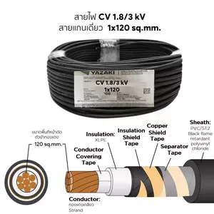 สายไฟ CV 1x120