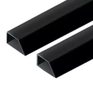 สี่เหลี่ยมคางหมู PVC ไม้แนวคางหมู