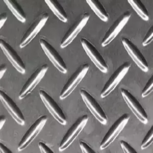 แผ่นสแตนเลสกันลื่น ลายตีนไก่