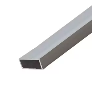 อลูมิเนียมกล่อง ท่อแบน แป๊บแบน อลูมิเนียม 3/4 x 3/4 นิ้ว