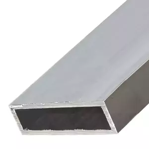 อลูมิเนียมกล่อง แป๊บแบน 6 x 1 นิ้ว