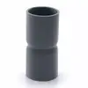 ข้อต่อตรง PVC สีเทา 1/4 นิ้ว