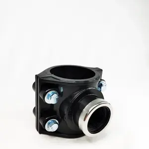 แคล้มรัดแยก HDPE แบบสวมอัด แคล้มรัดแยก PE แบบสวมอัด