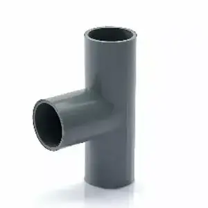 สามทาง PVC สีเทา 3 นิ้ว