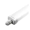 Waterproof fluorescent light fixture