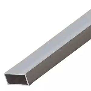 อลูมิเนียมกล่อง แป๊บแบน 1 3/4 x 1 นิ้ว