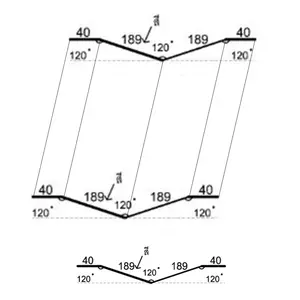 ครอบเมทัลชีท 457