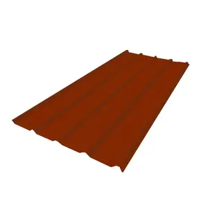 เมทัลชีท สีแดง หนา 0.35 มม.