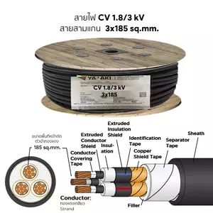 สายไฟ CV 3x185