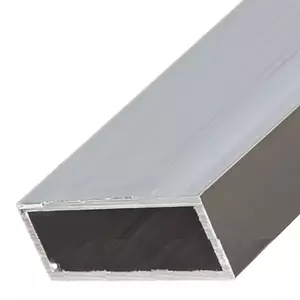 อลูมิเนียมกล่อง แป๊บแบน 6 x 2 นิ้ว